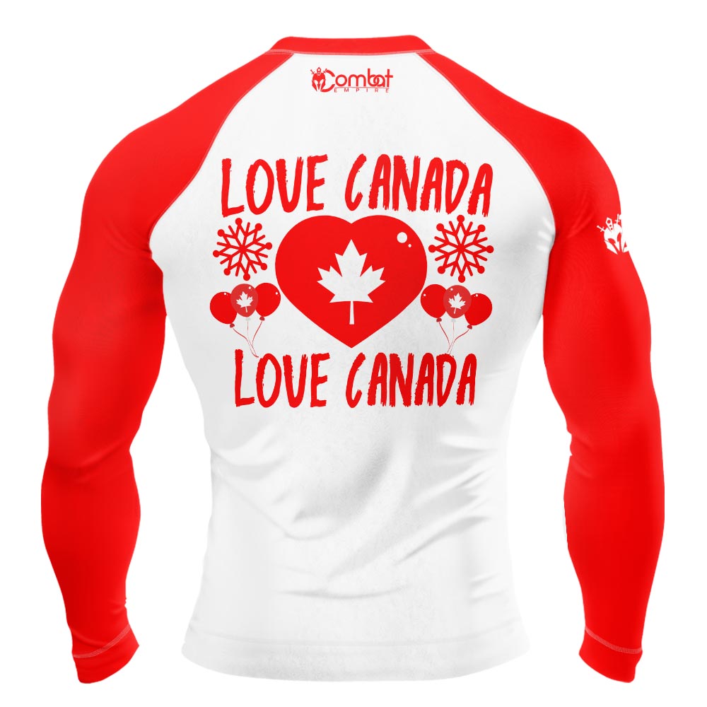 MMA PATRIOT CANDA LONG&SHORT SLEEVE RASH GUARD