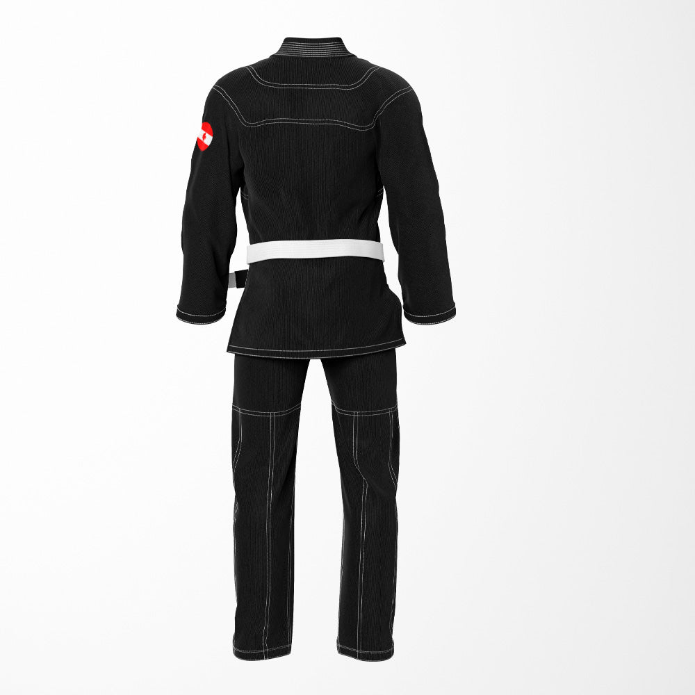 Canadian Black Sublimation BJJ Gi - Shadow Patriotic Edition