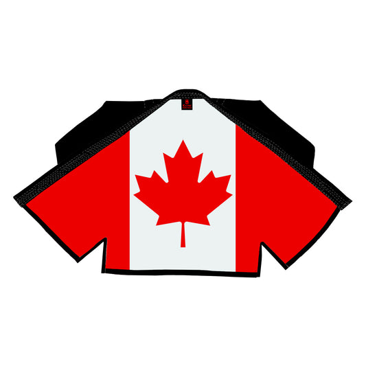 Canadian Black Sublimation BJJ Gi - Shadow Patriotic Edition