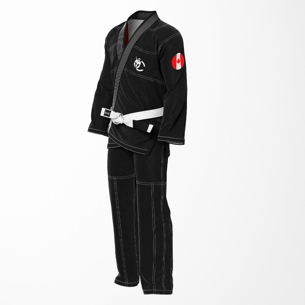 Canadian Black Sublimation BJJ Gi - Shadow Patriotic Edition