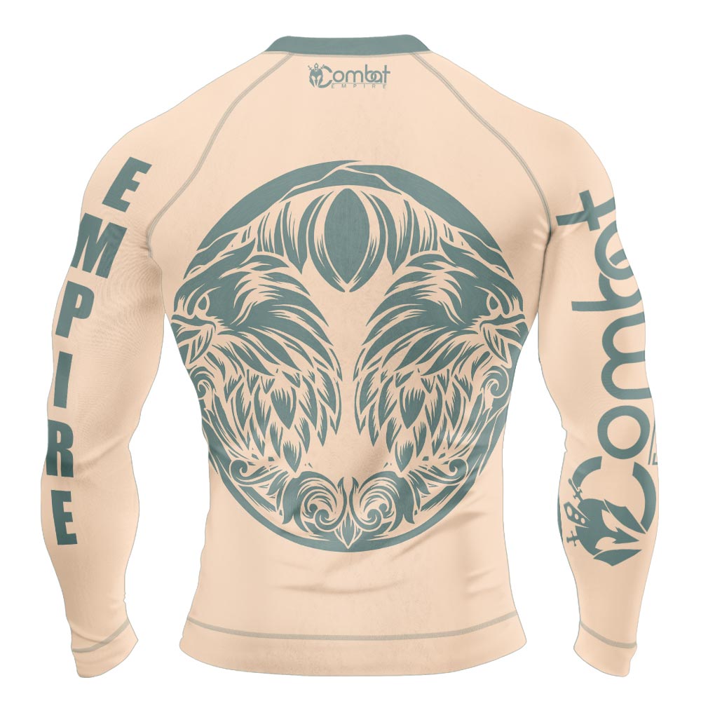 MMA Aerial Dominion Crest Short Sleeve Rash Guard