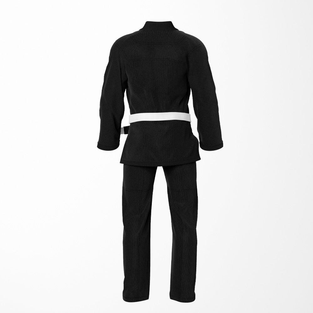 Standard Black Brazilian Jiu Jitsu Gi - Durable & Ultralight