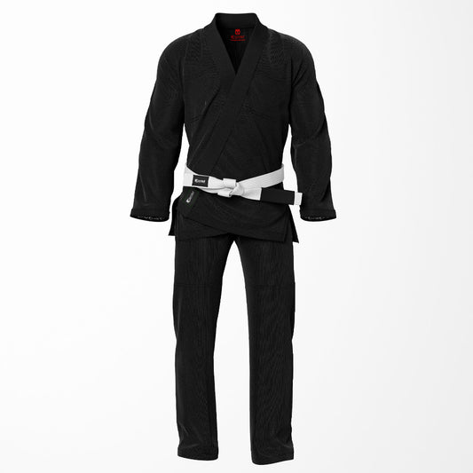 Standard Black Brazilian Jiu Jitsu Gi - Durable & Ultralight