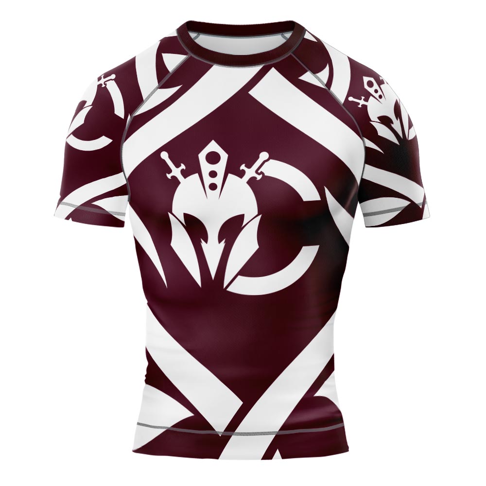 MMA Combat Short Sleeve Rash Guard