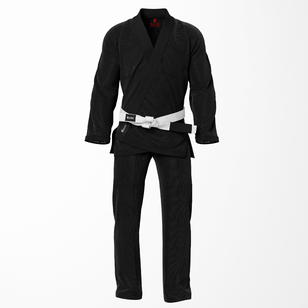 COMBAT BASIC BLACK BRAZILIAN JIU JITSU GI (BJJ GI)
