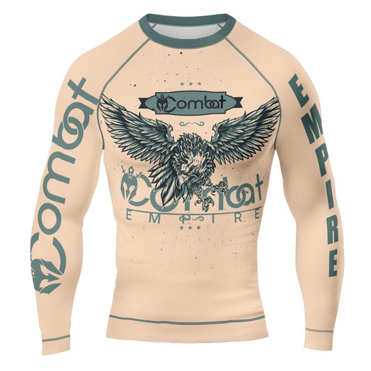 MMA Aerial Dominion Crest Short Sleeve Rash Guard