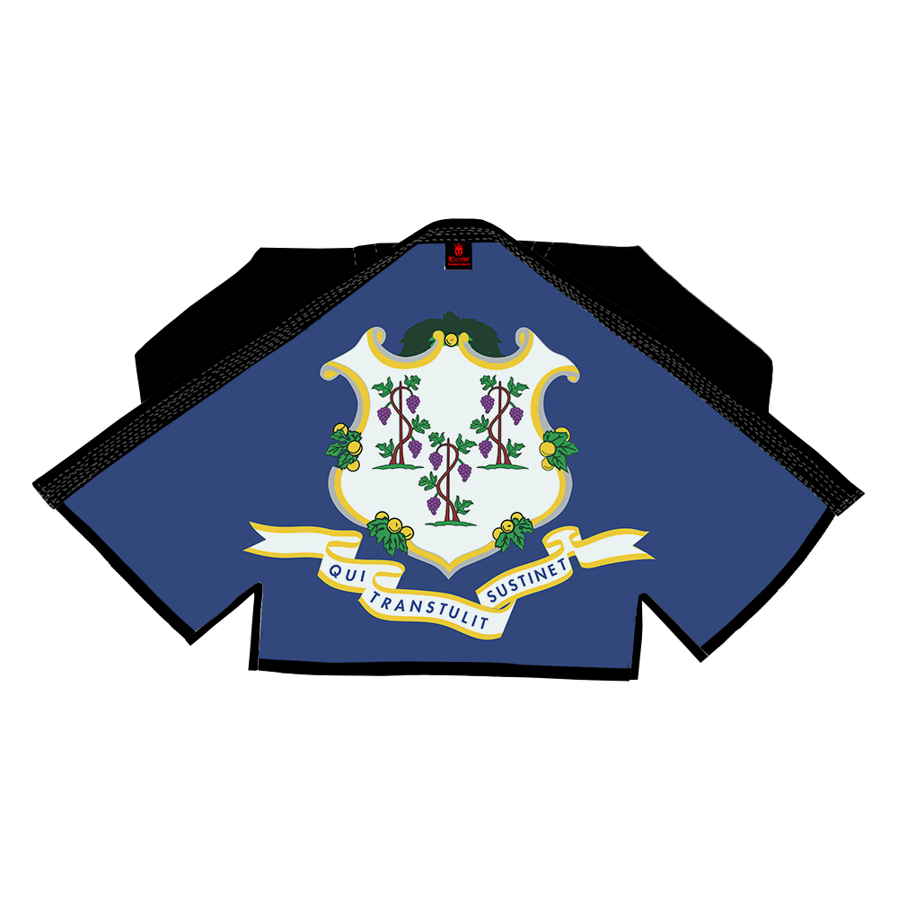 COMBAT PATRIOTIC ALL STATE OF AMERICA SUBLIMATION BRAZILIAN JIU JITSU GI BJJ GI)