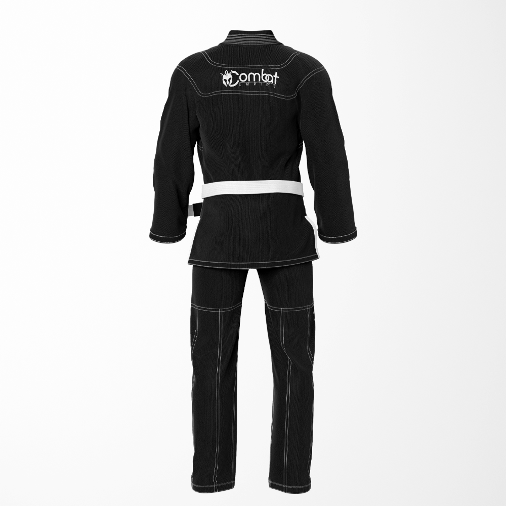 Midnight Black Brazilian Jiu Jitsu Gi – White Lapel