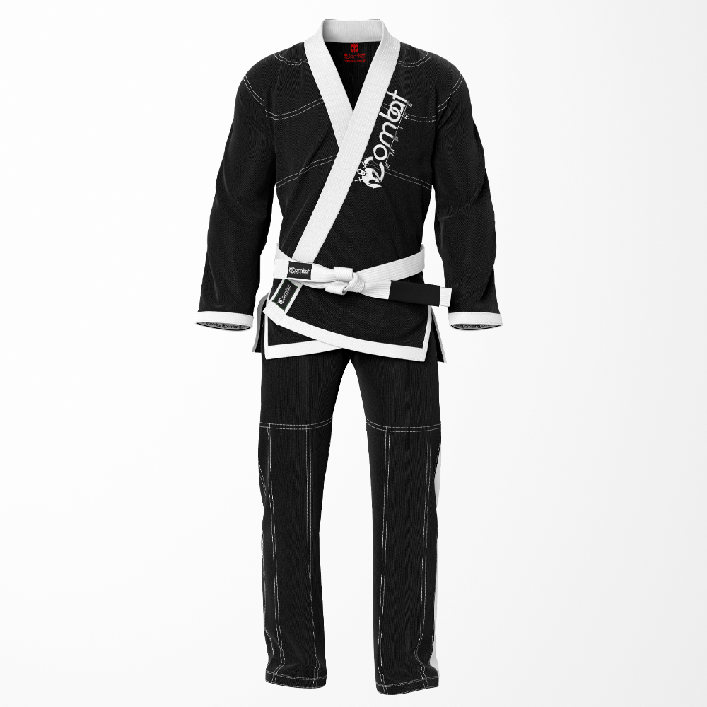 Midnight Black Brazilian Jiu Jitsu Gi – White Lapel