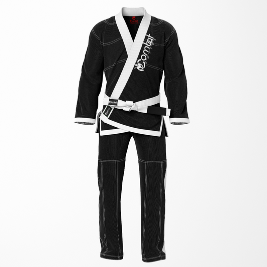 Midnight Black Brazilian Jiu Jitsu Gi – White Lapel