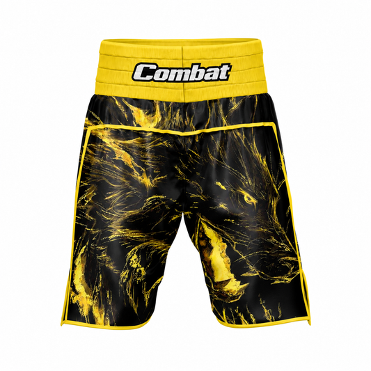 Fiery Wolf Boxing Shorts