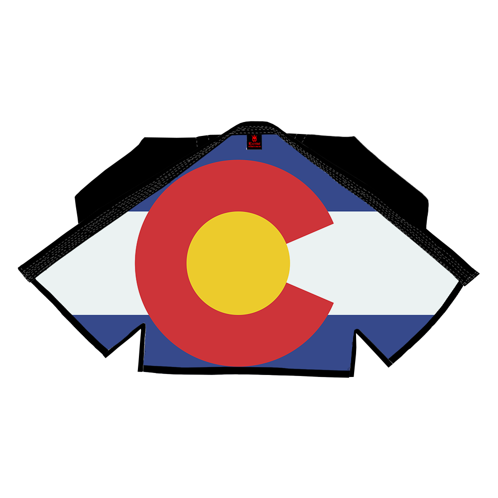 COMBAT PATRIOTIC ALL STATE OF AMERICA SUBLIMATION BRAZILIAN JIU JITSU GI BJJ GI)