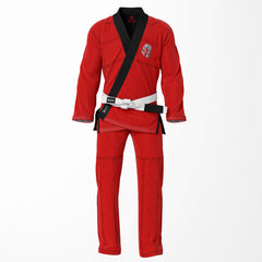 Mandalorian Helmet Red Sublimation Brazilian Jiu Jitsu Gi - Star Wars Inspired BJJ GI