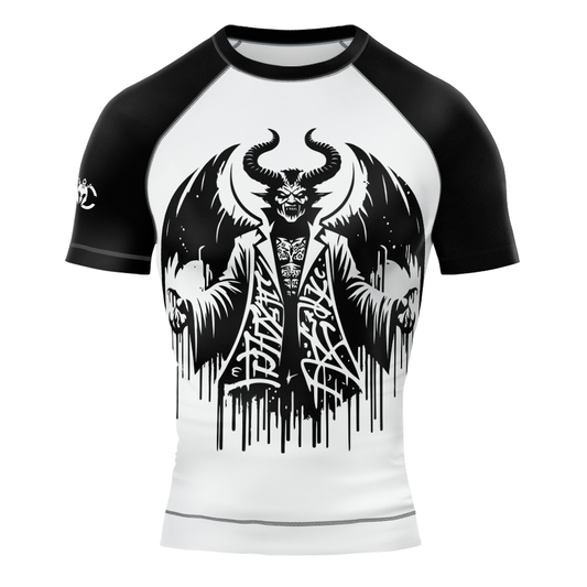 MMA Infernal Skull Short Sleeve Rash Guard