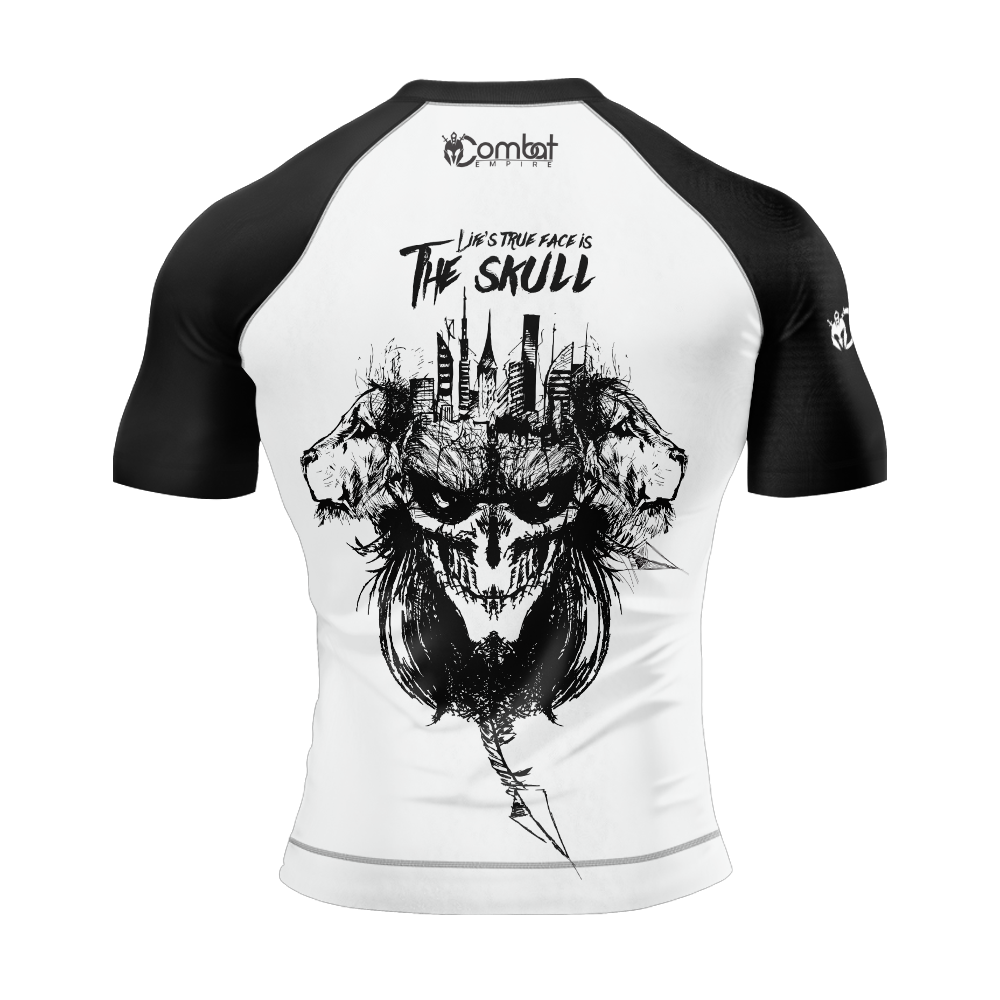 MMA Infernal Skull Short Sleeve Rash Guard
