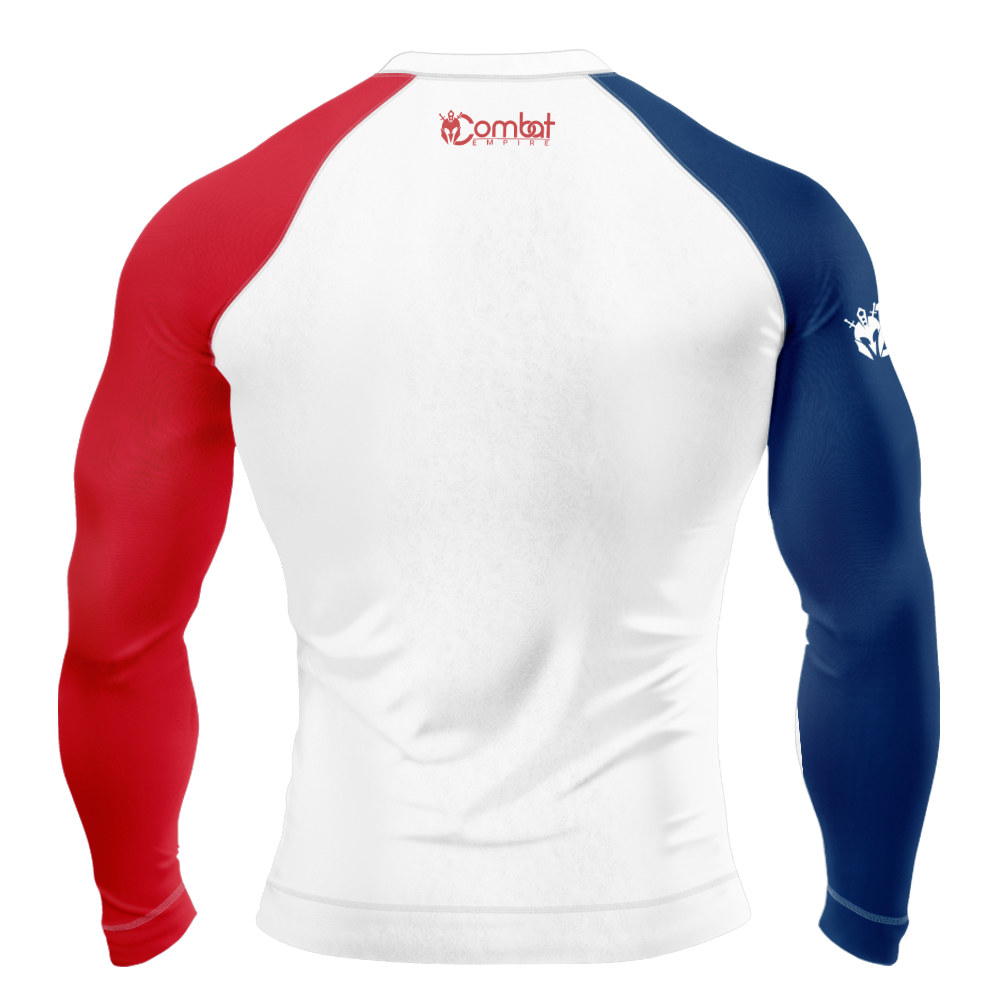 MMA PATRIOT DOMINICAN LONG&SHORT SLEEVE RASH GUARD