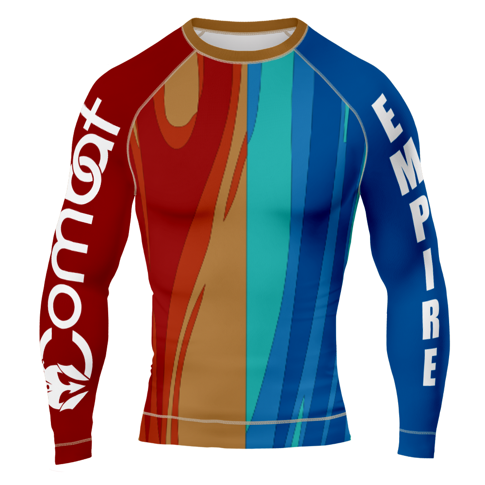 MMA Luffy Straw Hat Long Sleeve Rash Guard