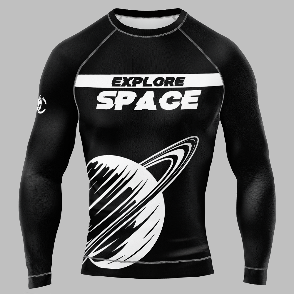 MMA EXPLORE SPACE Long Sleeve Rash Guard