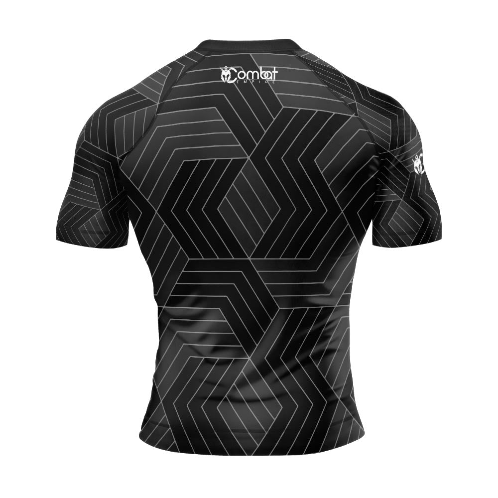 MMA Hayabusa Geo Short Sleeve Rash Guard
