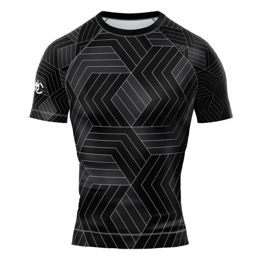 MMA Hayabusa Geo Short Sleeve Rash Guard