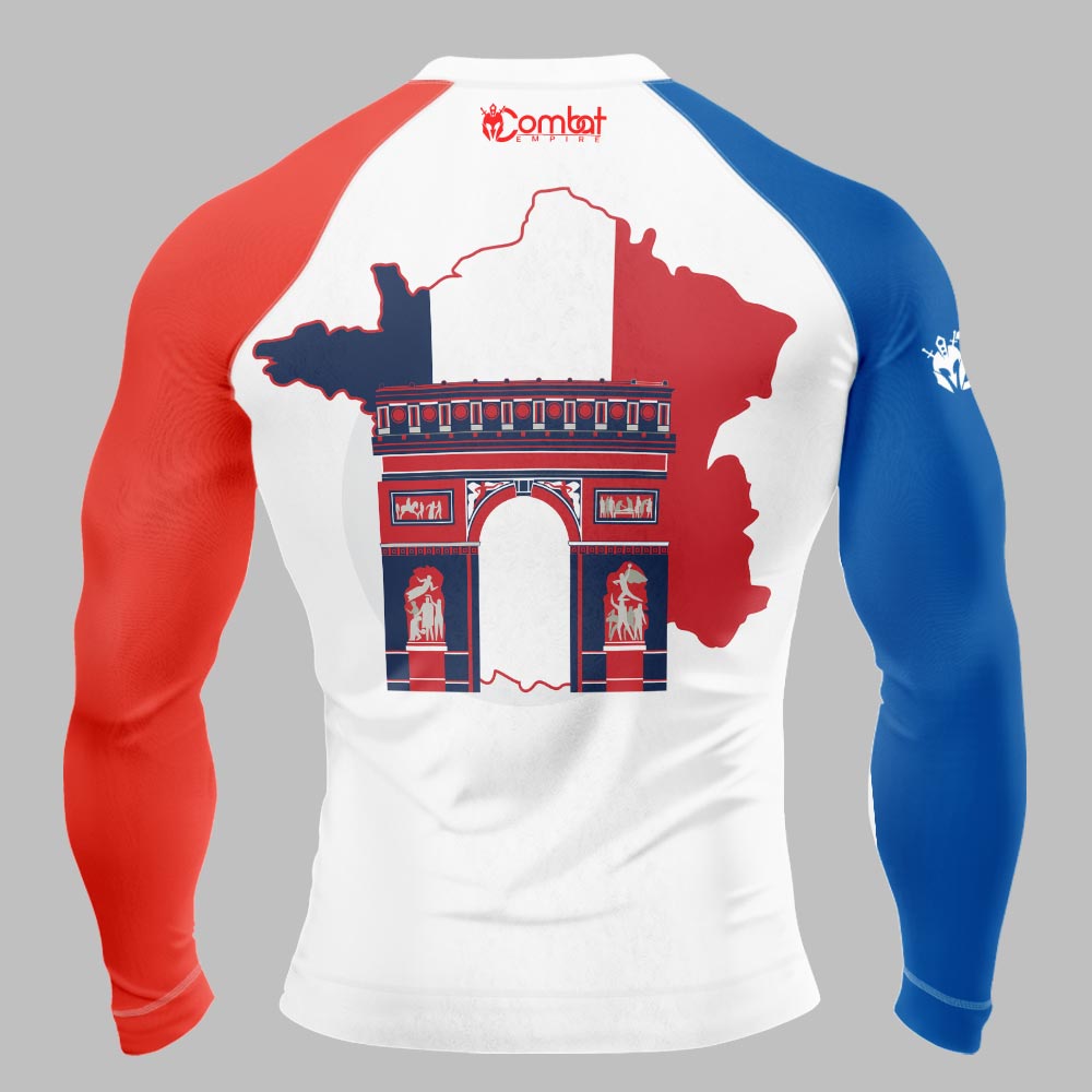 MMA PATRIOT FRANCE LONG&SHORT SLEEVE RASH GUARD