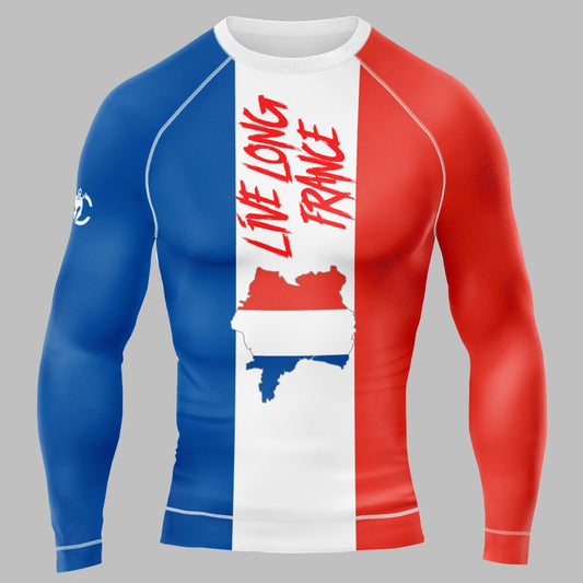 MMA PATRIOT FRANCE LONG&SHORT SLEEVE RASH GUARD
