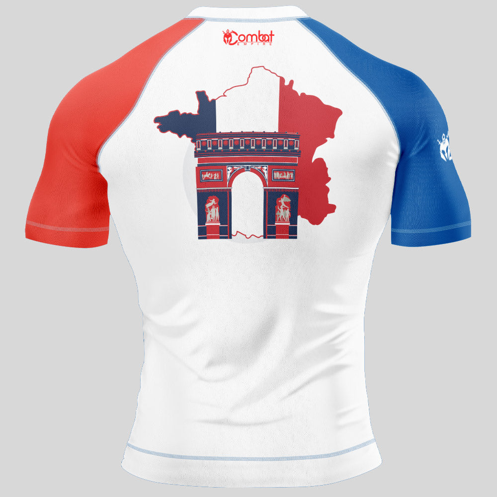 MMA PATRIOT FRANCE LONG&SHORT SLEEVE RASH GUARD