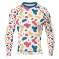 MMA Fluid Abstract Long Sleeve Rash Guard