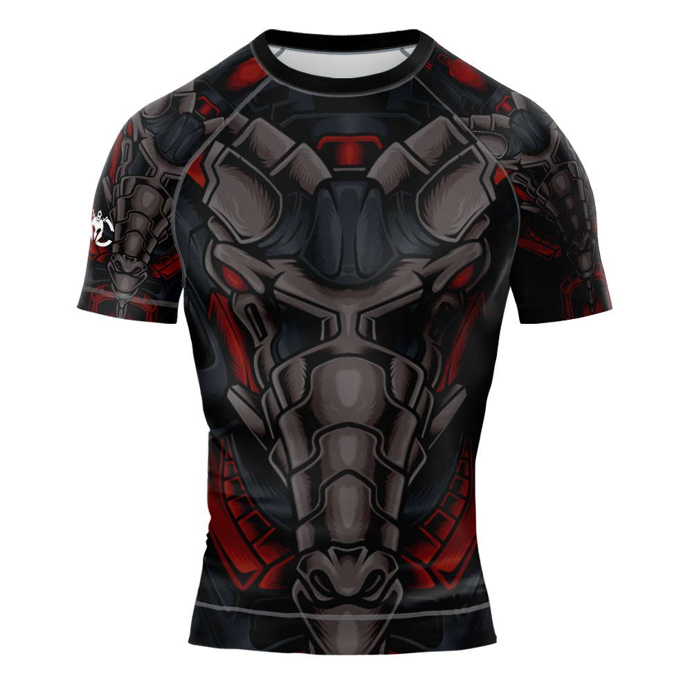 MMA Ground Samurai Short Sleeve Rash Guard