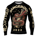 MMA Raging Snake Long Sleeve Rash Guard