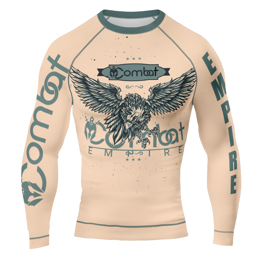 MMA Eagle Claw Long Sleeve Rash Guard