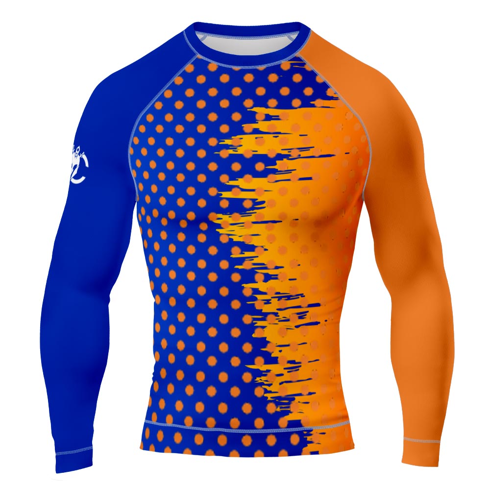 MMA Polka Dot Short Sleeve Rash Guard