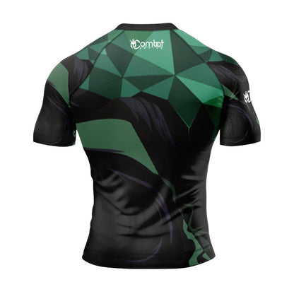 MMA Forest Shield Short Sleeve Rash Guard
