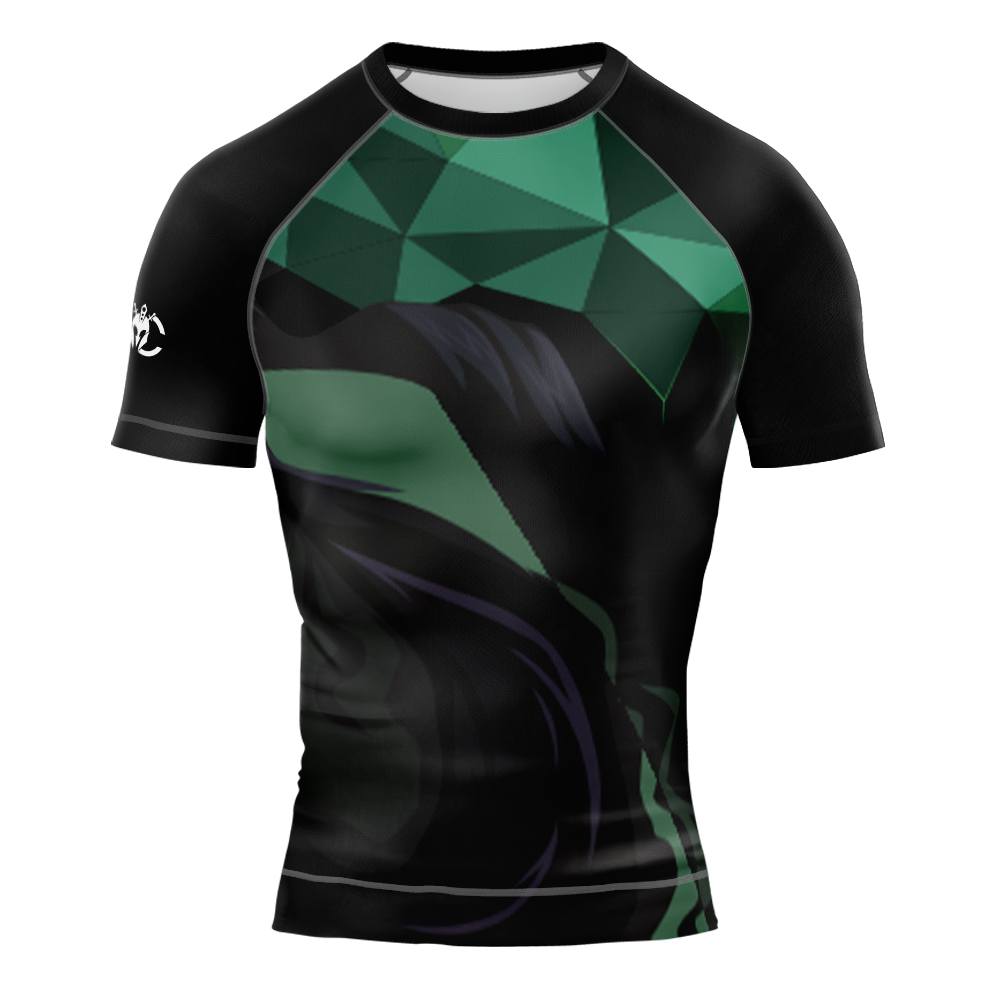 MMA Forest Shield Short Sleeve Rash Guard