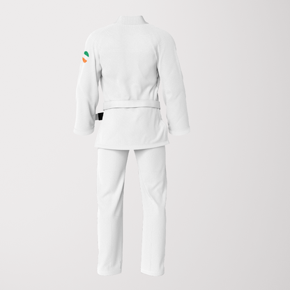 American Flag Sublimation BJJ Gi - White Pearl Weave Patriotic Edition