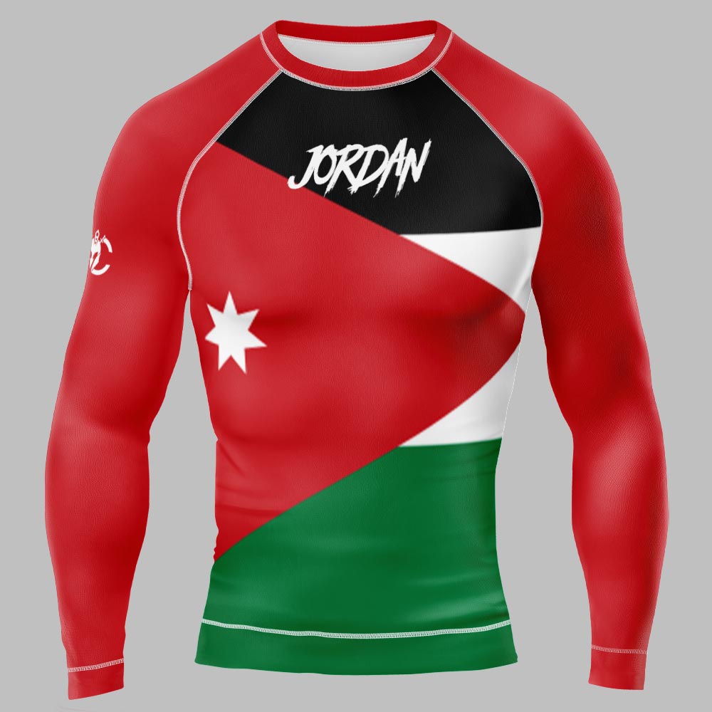 MMA PATRIOT JORDAN LONG&SHORT SLEEVE RASH GUARD