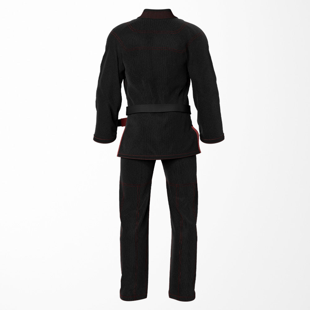 Combat King Kong Sublimation Brazilian Jiu Jitsu Gi - Black/Brown BJJ GI