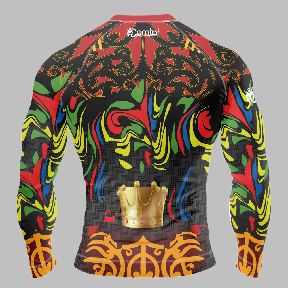 MMA KING Long Sleeve Rash Guard