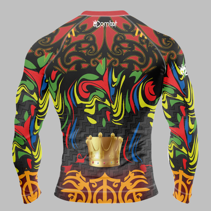 MMA KING Long Sleeve Rash Guard