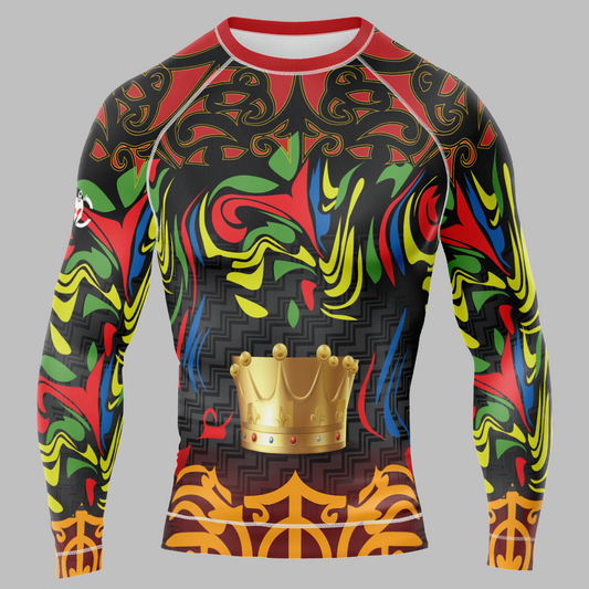 MMA KING Long Sleeve Rash Guard