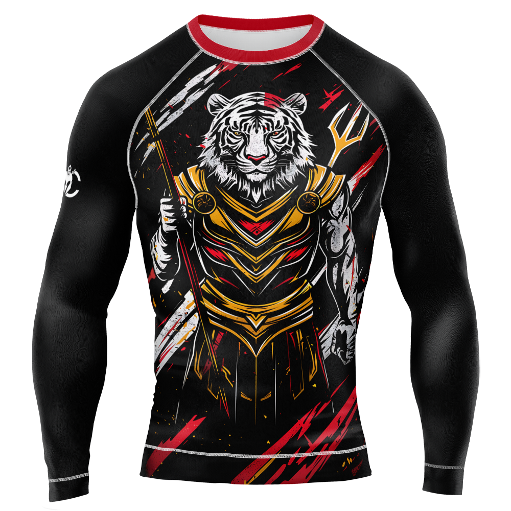MMA KING WOLF Long Sleeve Rash Guard