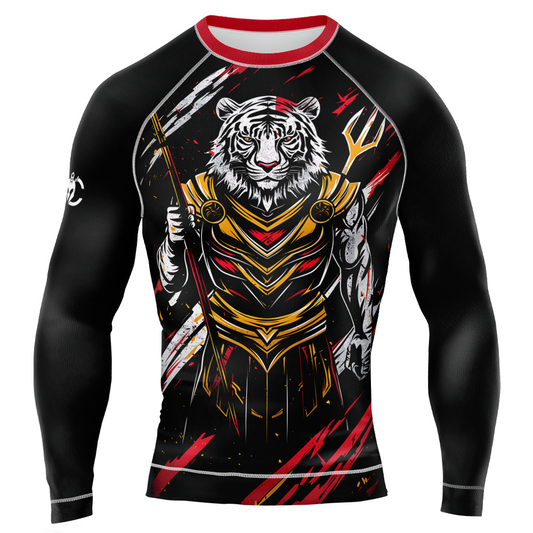 MMA KING WOLF Long Sleeve Rash Guard