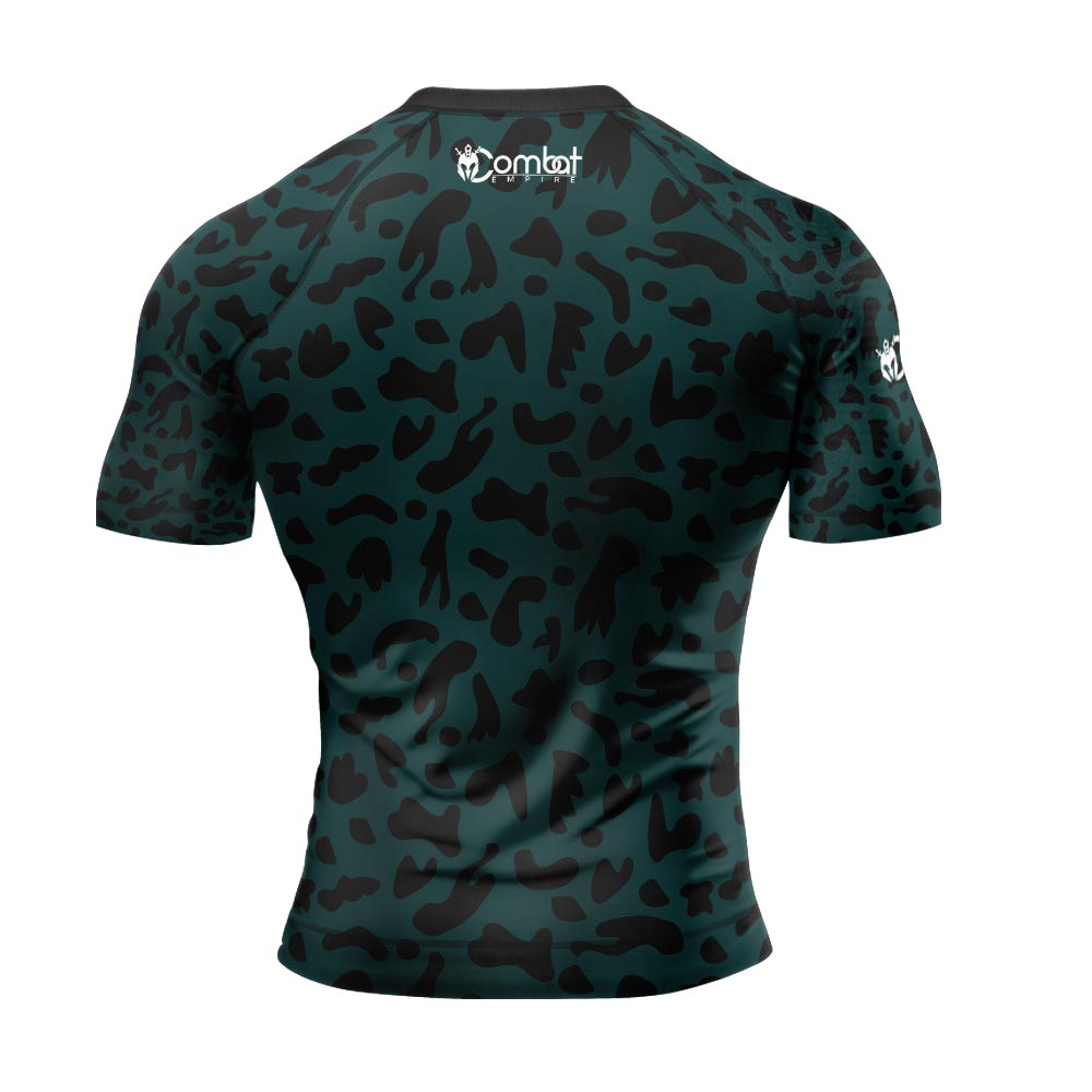 MMA Leopard Long Sleeve Rash Guard