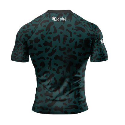 MMA Leopard Long Sleeve Rash Guard