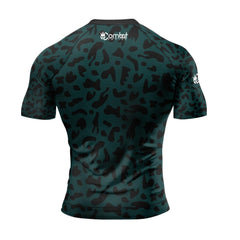 MMA Leopard Long Sleeve Rash Guard