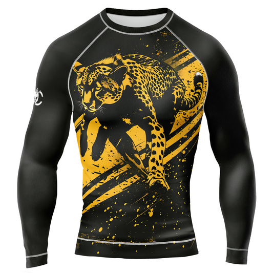 MMA LEOPARD LONG&SHORT SLEEVE RASH GUARD