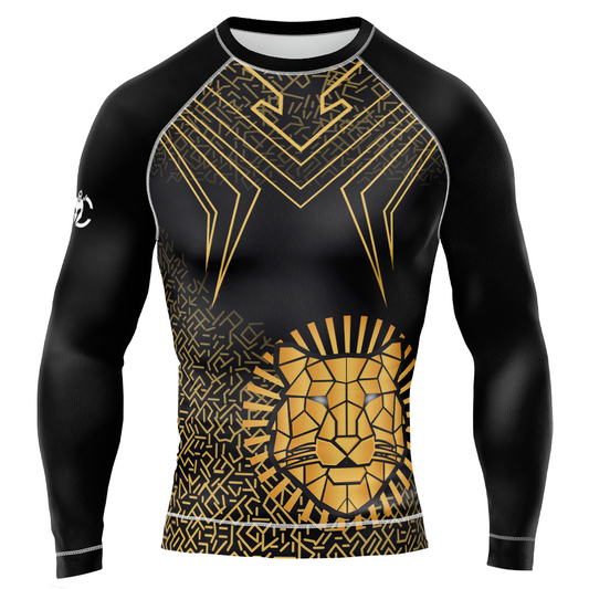 MMA LION CIRCLE LONG&SHORT SLEEVE RASH GUARD