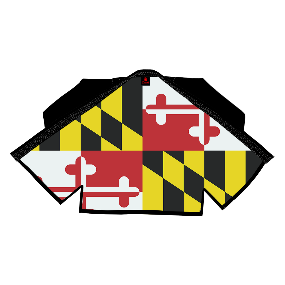 COMBAT PATRIOTIC ALL STATE OF AMERICA SUBLIMATION BRAZILIAN JIU JITSU GI BJJ GI)