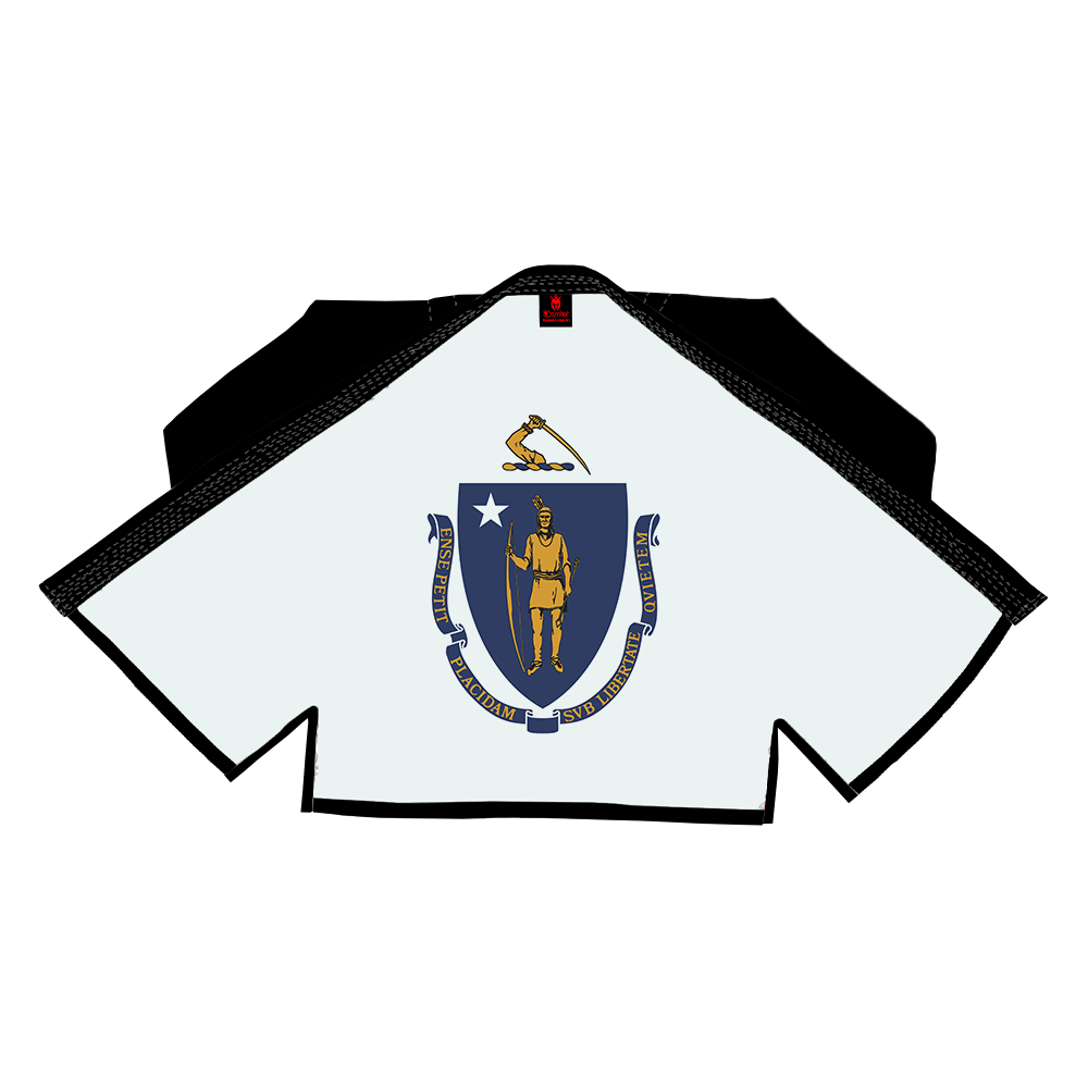 COMBAT PATRIOTIC ALL STATE OF AMERICA SUBLIMATION BRAZILIAN JIU JITSU GI BJJ GI)