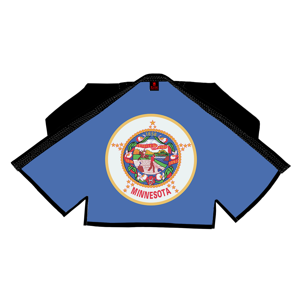 COMBAT PATRIOTIC ALL STATE OF AMERICA SUBLIMATION BRAZILIAN JIU JITSU GI BJJ GI)